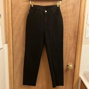 Bongo black straight leg jeans